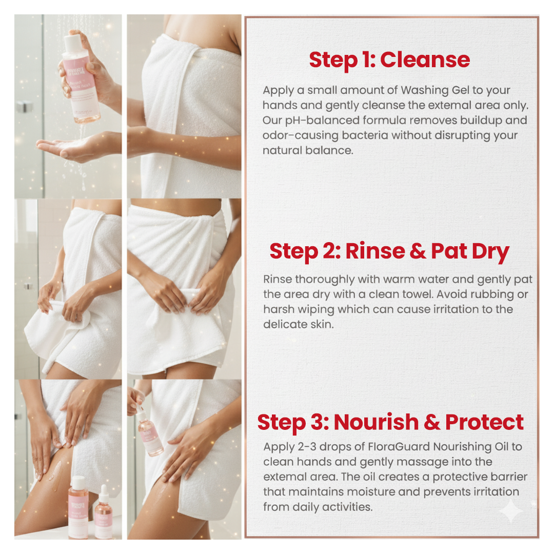 Yonitim® Probiotic Washing Gel + Oil for Worry-Free Days